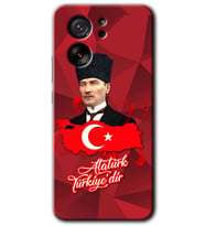 Xiaomi Mi 13T Pro Kılıf HD Desen Baskılı Arka Kapak - Atatürkiye