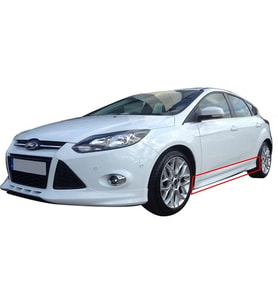 Ford Focus 3,5 Sedan Sport Marşpiyel Seti plastik,astarlı 2015-2018