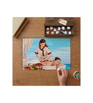 Vücut Masajı- Spa Tasarımı 240 parça Ahşap Puzzle Ahşap Kutuda MP00010