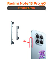 Redmi Note 15 Pro 4G Açma Kapama Ve Yan Ses Tuşu Plastik Düğme 25100RA69G Uyumlu