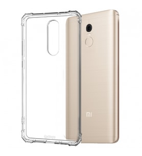 Blogy Red MI 5 Plusile Uyumlu  Crystal Fit Kılıf Crystal Clear