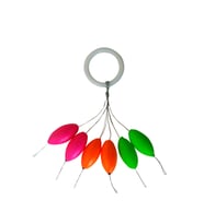 Crystal Renkli Şamandıra Stopper No:2 (6'lı)