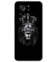 Xiaomi Mi 13T Pro Kılıf HD Desen Baskılı Arka Kapak - King Lion