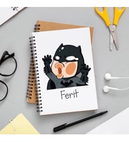 Batman Tasarımlı Defter Kişiye Özel