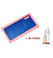 Tkgz Samsung Galaxy A7 A750 Arka Pil Batarya Kapağı (CAM+B-7000) MAVİ