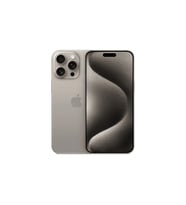 Yenilenmiş IPHONE 15 PRO MAX 512GB -A Kalite- Natural Titanyum (Gri)