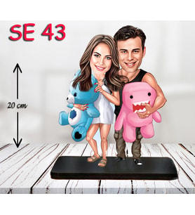 Kişiye Özel Ahşap Biblo - Ayıcık Model Biblo ( 3D Biblo )