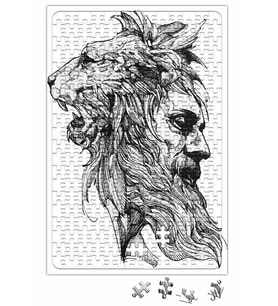 Lion Man Puzzle 240 Parça Yapboz