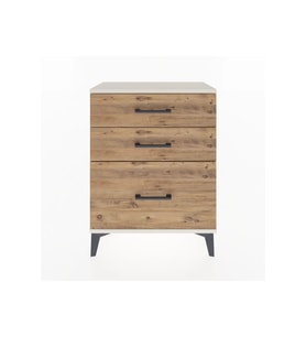 Arges Komodin 3 Çekmeceli 60x30x80 Aytaşı-Çam