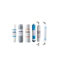 AQUAFLY Su Arıtma Filtresi Çift Karbonlu  6lı Takım DETOX Arıtıcı Filtresi YEDEK 10' AÇIK KASA UYUMLU
