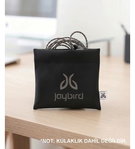 Jaybird Kulaklık Çantası + USB to Micro B Şarj Kablosu + Lacivert Yaka Klipsi