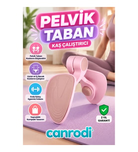 Pelvik Taban ve Uyluk Egzersiz Aleti – Çelik Yaylı Taşınabilir Tasarım