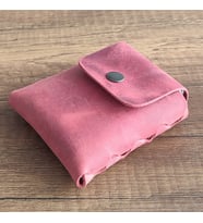 Sumerianwallet Deri Sigara Kılıfı Kırmızı  (Anahtarlık Hediye )