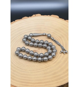 Erkek 925 Ayar Oksitli Tesbih Buyuk Boy -31 Gr- 901353
