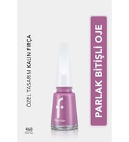 Nail Enamel Yüksek Pigmentli & Parlak Bitişli Oje Fne-468 Pony Tale (Mor)