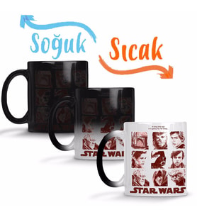Star Wars A Long Time Ago Sihirli Kupa Bardak Porselen