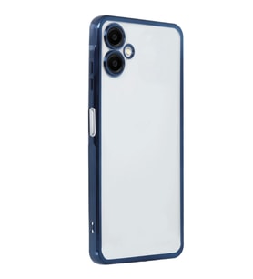 Samsung Galaxy A06 Kılıf Razer Lensli Silikon - Lacivert