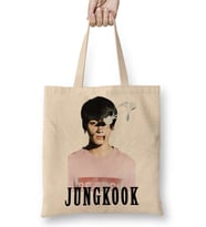 Bts Jungkook 03 Bez Çanta Uzun Saplı