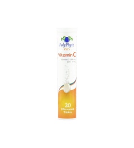 PolyPhyto Vitamin C + Çinko 20'Li Efervesan Tablet