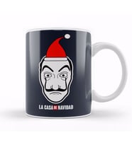 La Casa De Navidad Money Heist Christmas Kupa Bardak Porselen