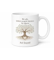 Aile Büyüklerine Hediyelik Kupa Bardak Özel Tasarım Anneye Babaya Hediye