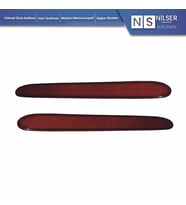 Honda Accord Tampon Reflektör Arka Sol-Sağ Takım 2003-2005