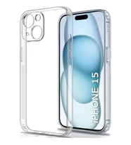 Kvy iphone 15 Kamera Korumalı Süper Silikon Kılıf