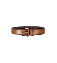Mode XL Kemer 4 cm Düz Double Deri 4078 Taba