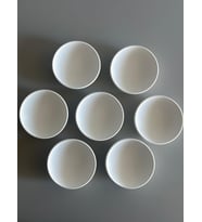 25 Adet Oval Dekoratif Mumluk Kase