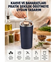 Yeni Nesil Kahve ve Baharat Öğütücü Paslanmaz Çelik Kahve Değirmeni