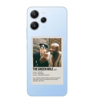 Xiaomi REDMI 12 Uyumlu Yeşil Yol Minimalist Poster Desenli Şeffaf Telefon Kılıfı