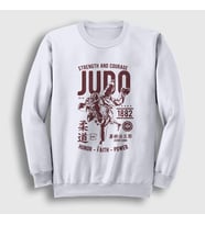 Presmono Unisex Beyaz Kano Jigoro Ufc Mma Judo Sweatshirt 503007tt