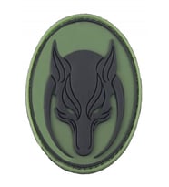 Börü Kurt Türk Yuvarlak 3d Silikon Pvc Arma (Haki)