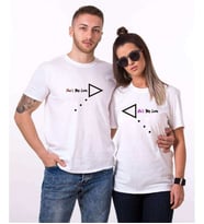 Tshirthane My Love Ok Sevgili Kombinleri Tshirt Kombini (Tek Ürün Fiyatıdır.)