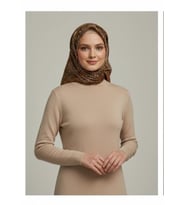 İpekal Mono Organik Pamuk Eşarp -  06248 (Kiremit)