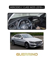 MERCEDES C CLASS W205 2018+TORPİDO KORUMA HALISI SİYAH KENAR