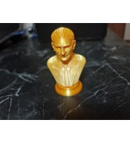 Mustafa Kemal Atatürk Mini Büstü Dekoratif Büst Heykel 8 CM Gold Renk