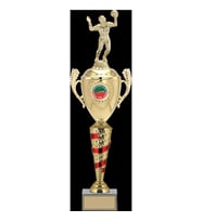 ODAK KUPA - Figürlü Kupalar - Voleybol Erkek Figürlü Kupalar FG-082 B - 59 cm