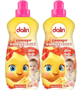 Dalin Çamaşır Yumuşatıcı 1500ML Gün Işığı (Hipoalerjenik) (2 Li Set)