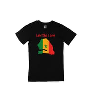 Land That I Love Senegal Siyah Tişört