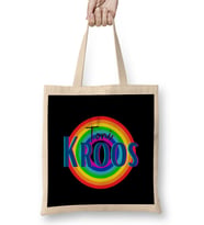 Toni Kroos - Vintage Retro Rainbow Style Bez Çanta Uzun Saplı