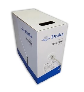 PRYSMİAN Draka H.F Cat 6 Kablo UC400 C6 U/UTP 23AWG Lshf 305m GRİ