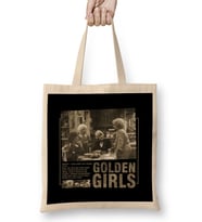 Golden Girls Retro Vintage Bez Çanta Uzun Saplı