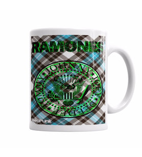 Ramones Verde by  NeoPunk Kupa Bardak Porselen