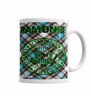 Ramones Verde by  NeoPunk Kupa Bardak Porselen