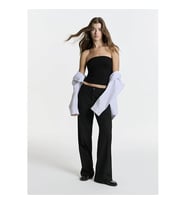 Mavi Straight Normal Bel Düz Paça Siyah Kadın Pantolon 1011236-900