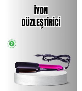 Profesyonel İyon Teknolojili Saç Düzleştirici - 220°c Hızlı Isınma Ve Led Ekranlı Tasarım