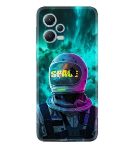Xiaomi Redmi Note 12 5g Kılıf Resimli Desenli Silikon Platinium Series Space 1814