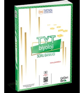ÜÇ DÖRT BEŞ TYT BİYOLOJİ SORU BANKASI