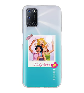 Oppo A52/A72/A92 Uyumlu Totally Spies Tasarımlı Şeffaf Telefon Kılıfı